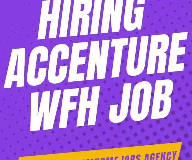 Accenture Walk-In Interview | 5th Dec 2024 – Work From Home Jobs Available!