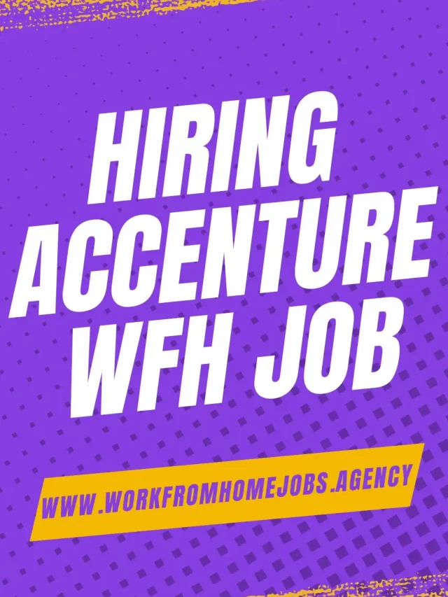 Accenture Walk-In Interview | 5th Dec 2024 – Work From Home Jobs Available!