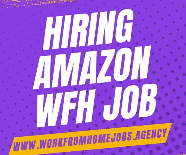 Work From Home at Amazon: Virtual Job Opportunities for Any Graduate | 0-10 Yrs