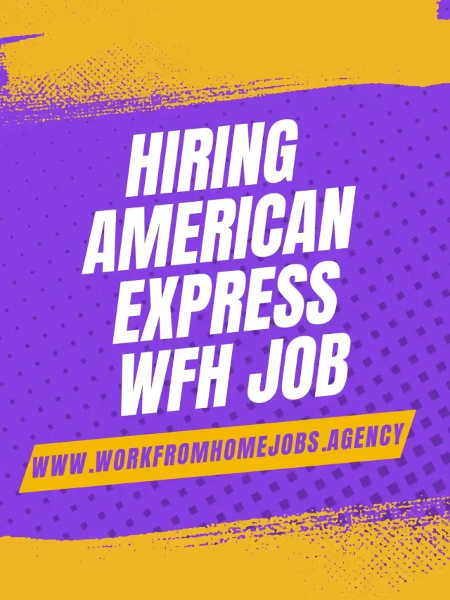 American Express Offers Work From Home Data Analyst Roles