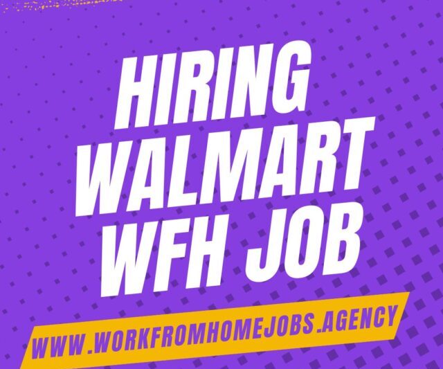 Work From Home Jobs at Walmart: Early Career Freshers & Graduates