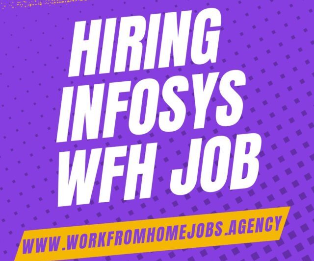 Infosys Work From Home Jobs: Data Engineer Position Open Now!