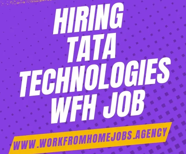 Work From Home Jobs Tata Technologies Career Opportunities for Graduates in 2024